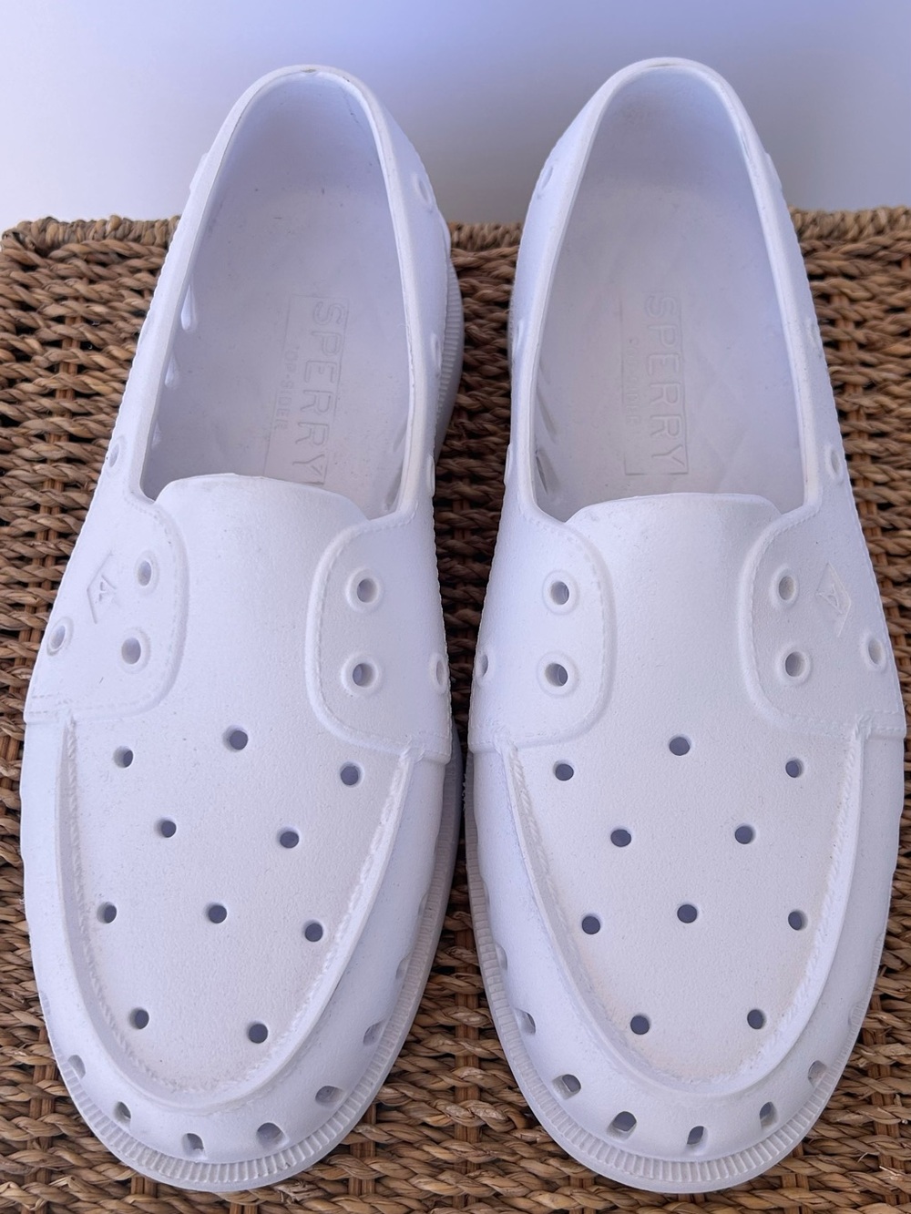 Sperry‎ Top-Siders Women’s Authentic Original Float Boat Shoe White Size 9M